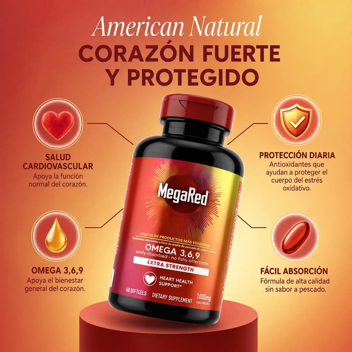 MegaRed OMEGA 3 6 9
