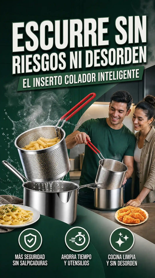Freidora con canasta
