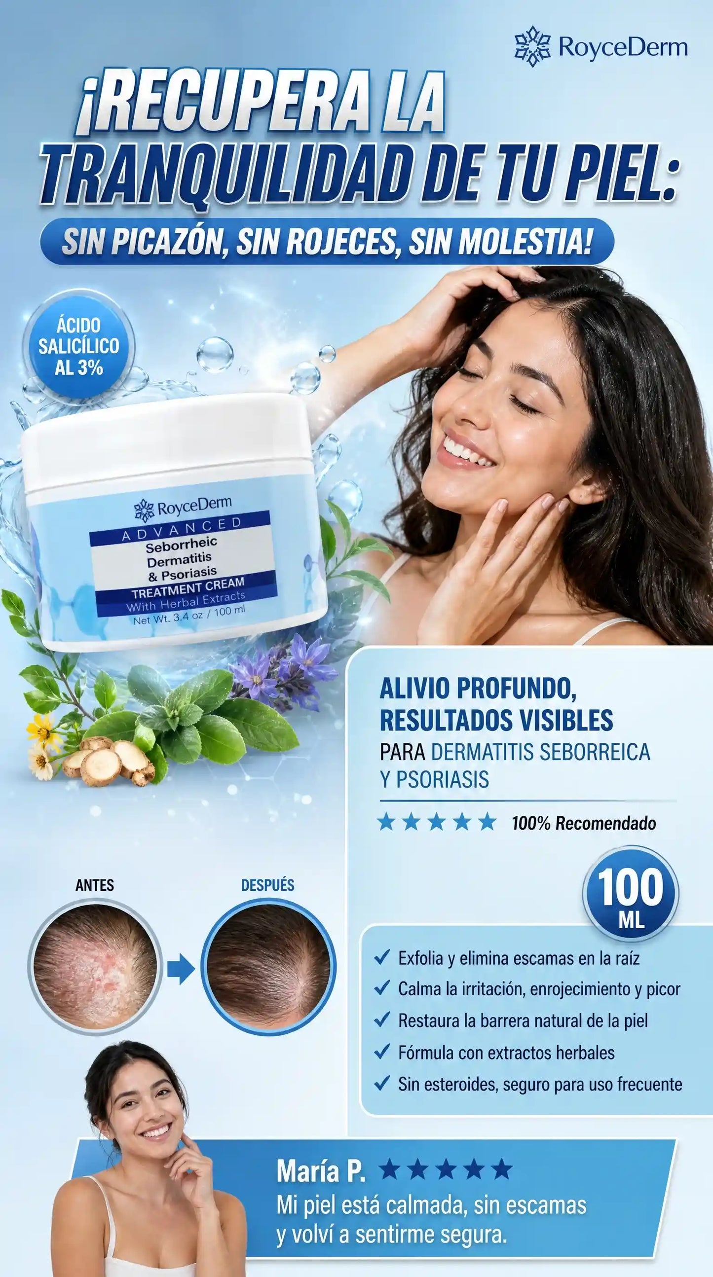 RoyceDerm Crema  Dermatitis