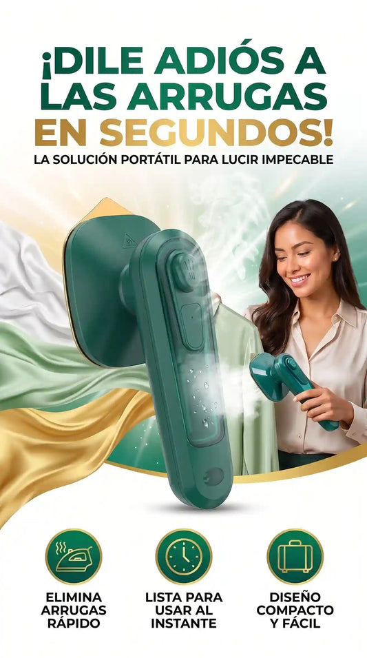 Plancha a vapor portatil